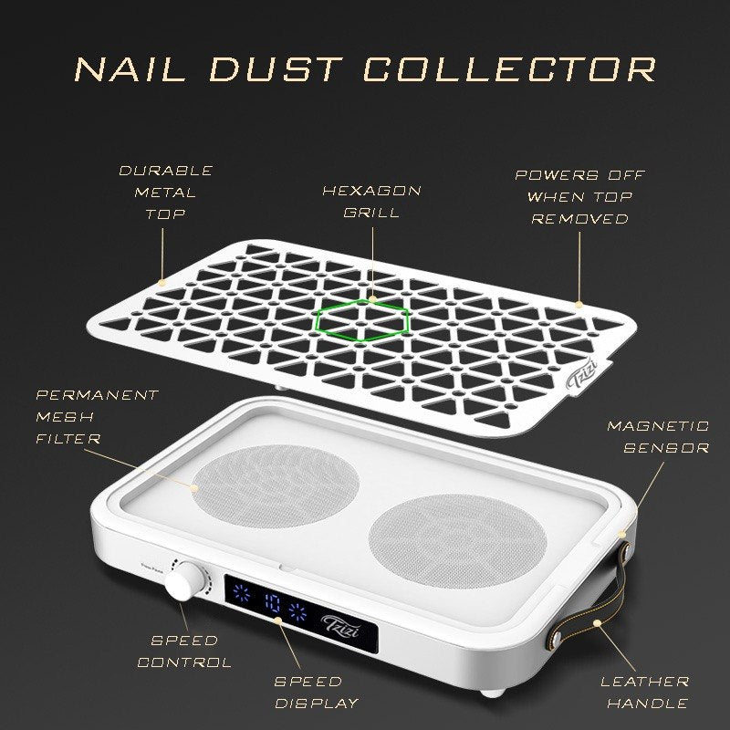 Tzizi Nail Dust Collector – Professional Dust Vacuum Machine