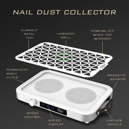 Tzizi Nail Dust Collector – Professional Dust Vacuum Machine
