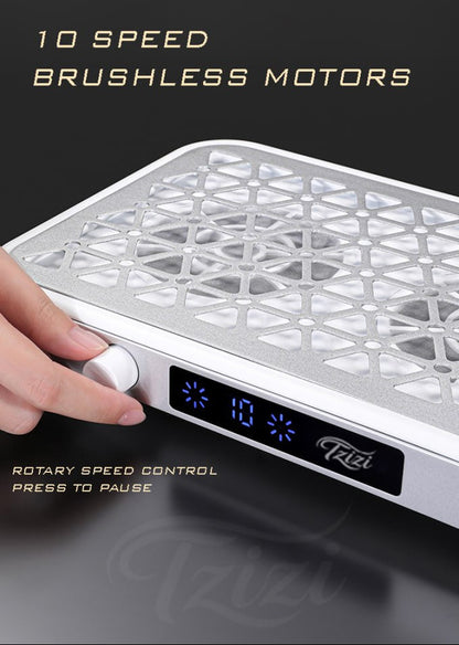 Tzizi Nail Dust Collector – Professional Dust Vacuum Machine